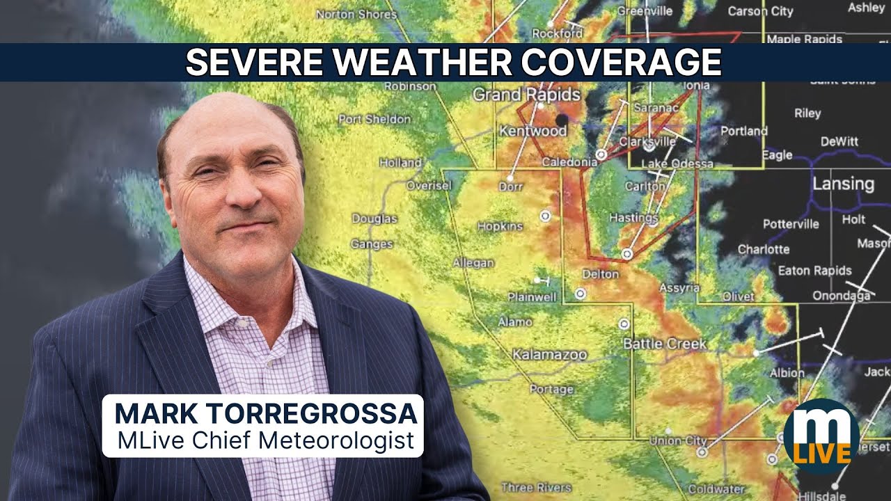 Live: Severe storms sweep across Michigan April 14, 2026 Part 2