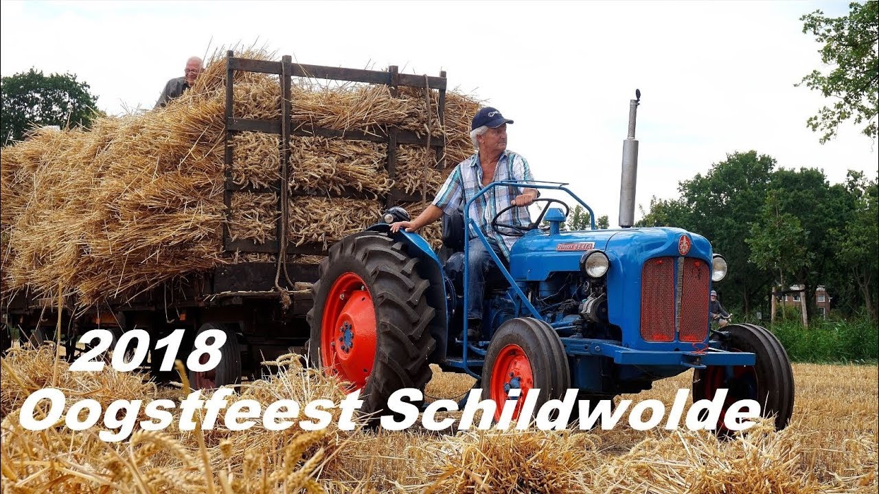 Weer een gezellige drukte op het Oogstfeest in Schildwolde 2018