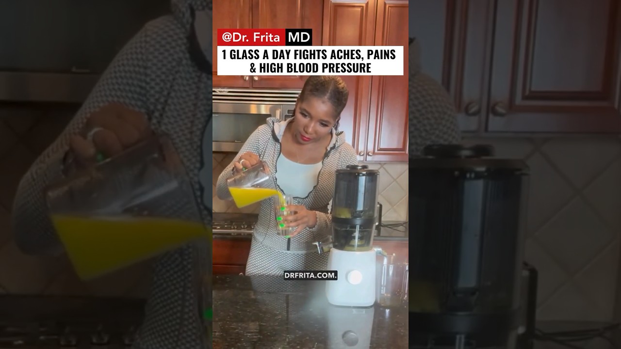 5 Ingredient Anti-Inflammatory Juice Fights Pain, Aging & High Blood Pressure!
