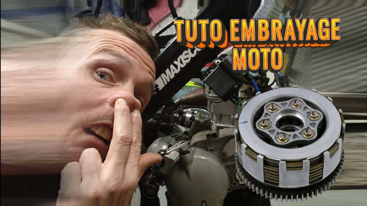 Remplacer un embrayage moto facile 