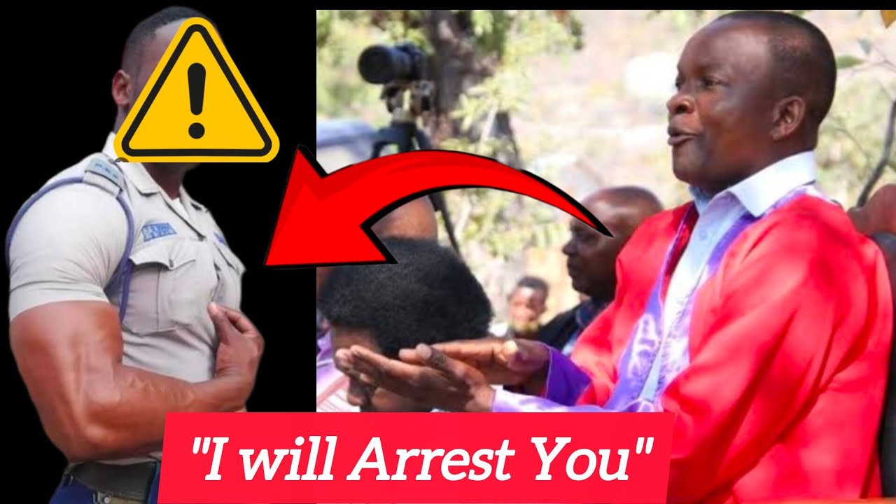 Ndinokusunga chero uri mupurisa hauna zvaunondiita Chief Mutasa mudare 