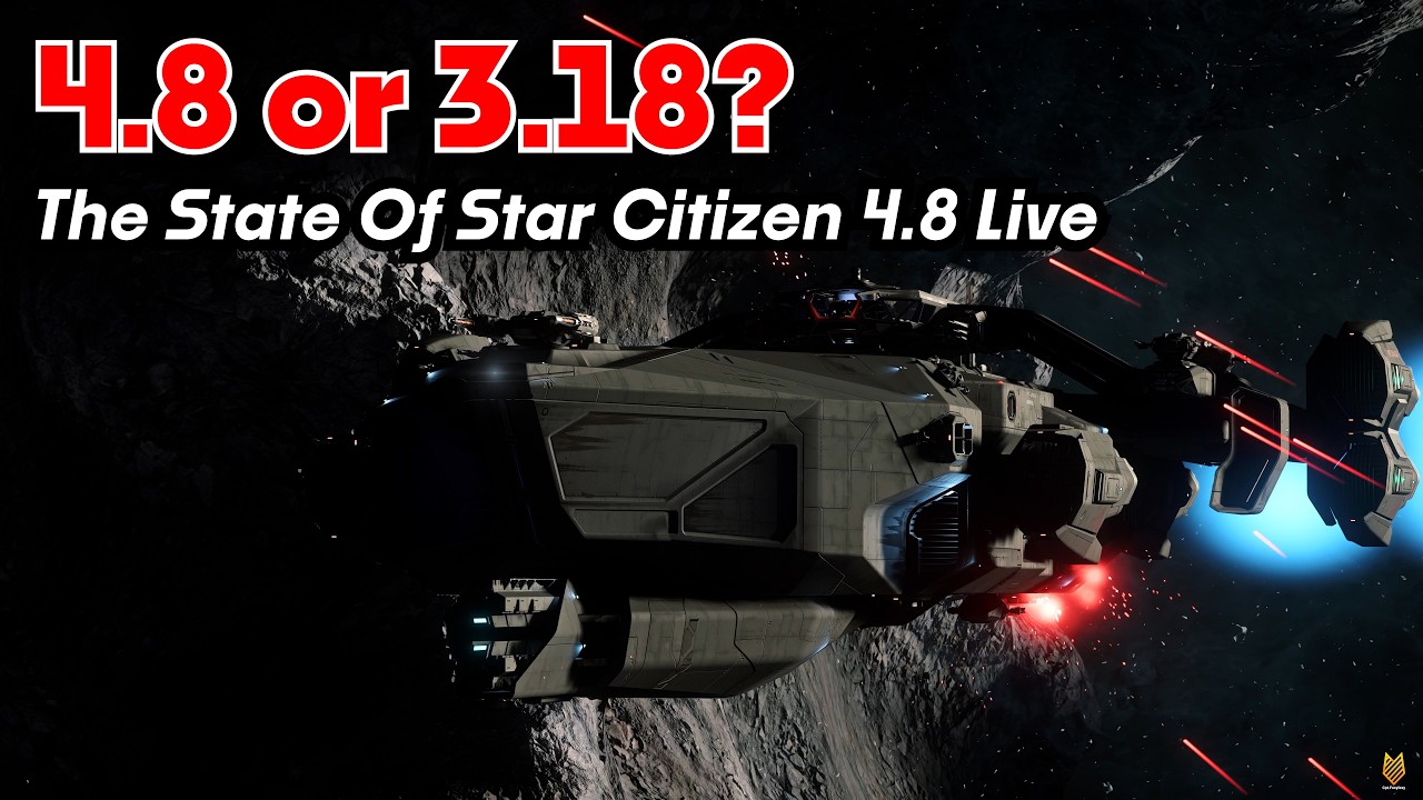 Shard Lock Day 1: 4.8 or 3.18? | The State Of Star Citizen Alpha 4.8 Live is......