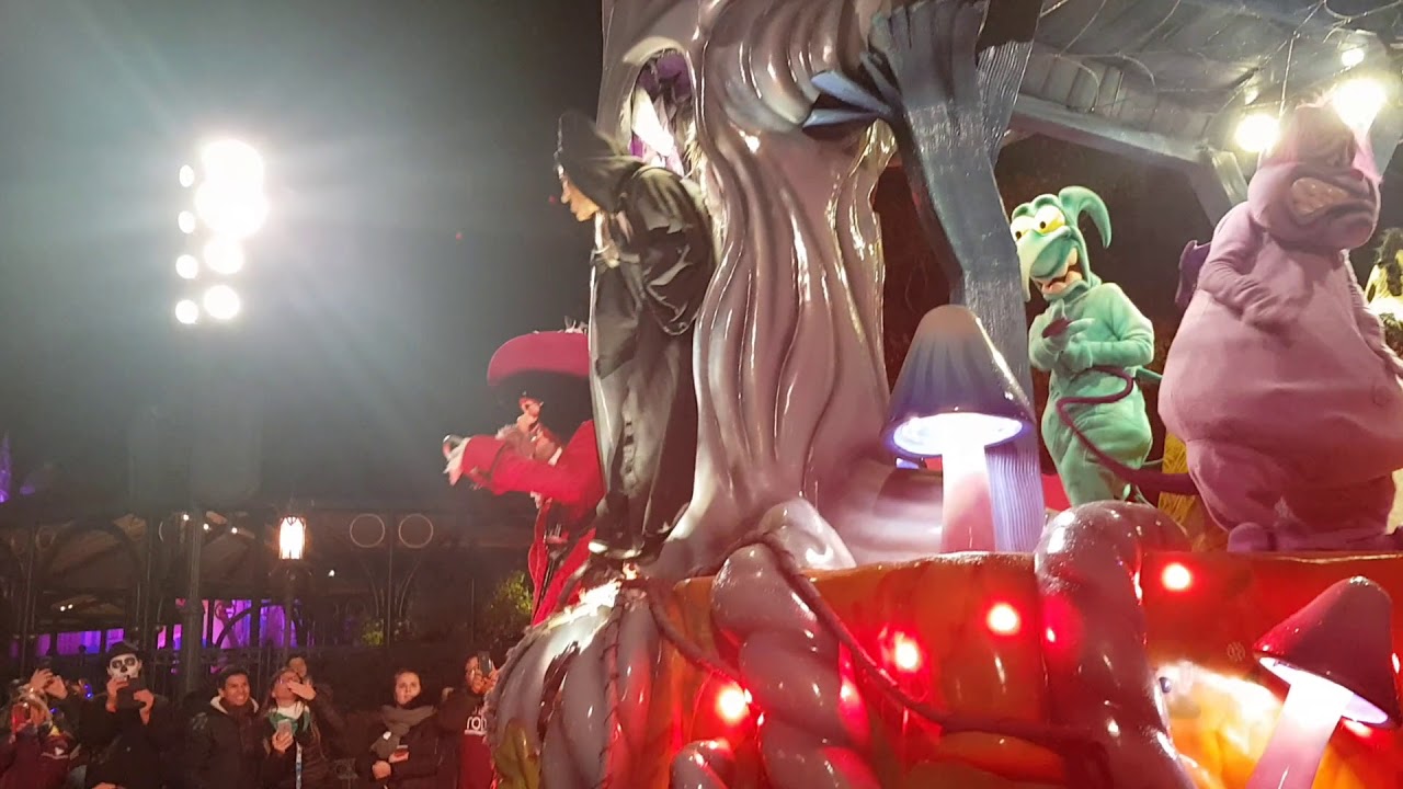 La célébration Halloween des méchants Disney (Soirée Halloween 2018 )