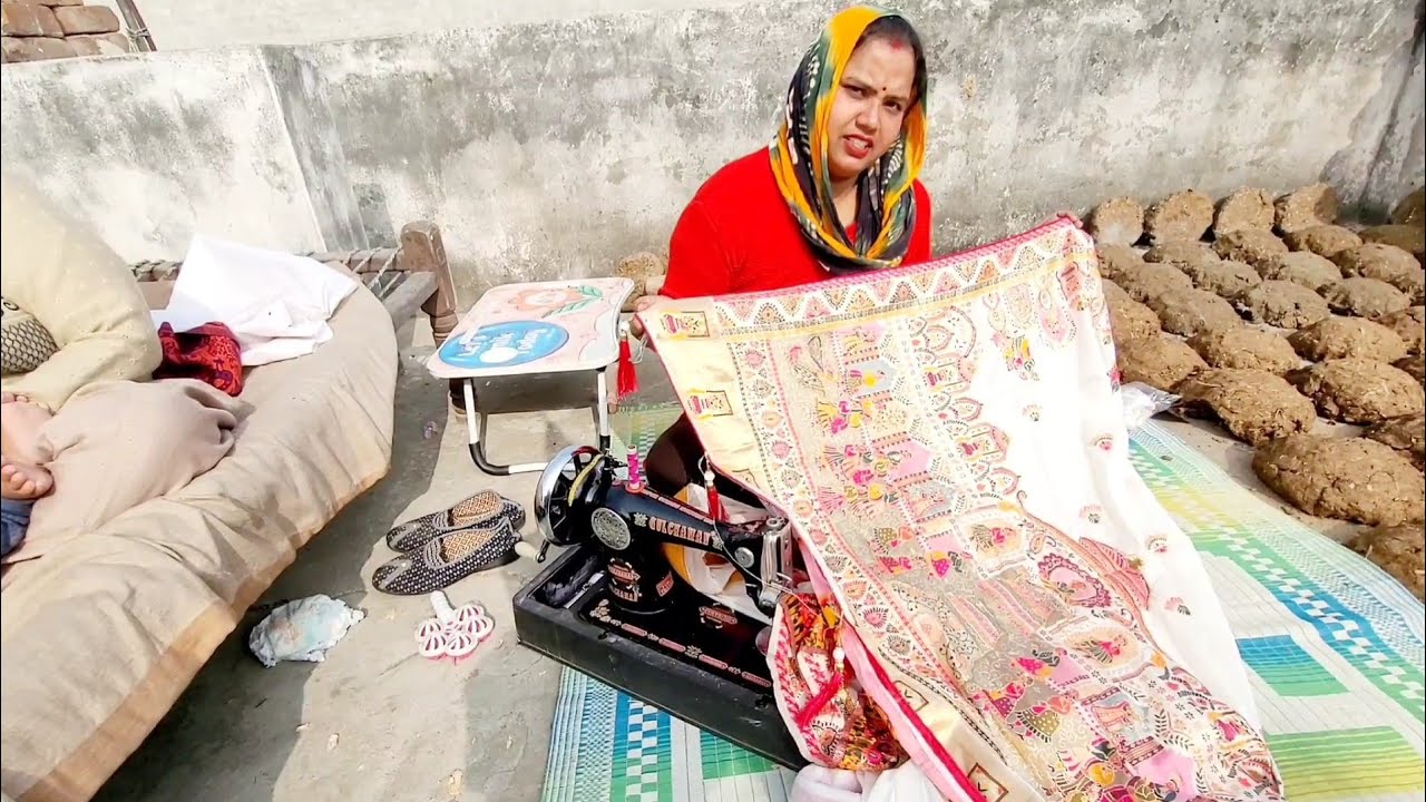 किसकी शादी की कर रही हूँ मै तैयारी || कर लिए कपड़े तैैयार 🥻#Ravipalfamily