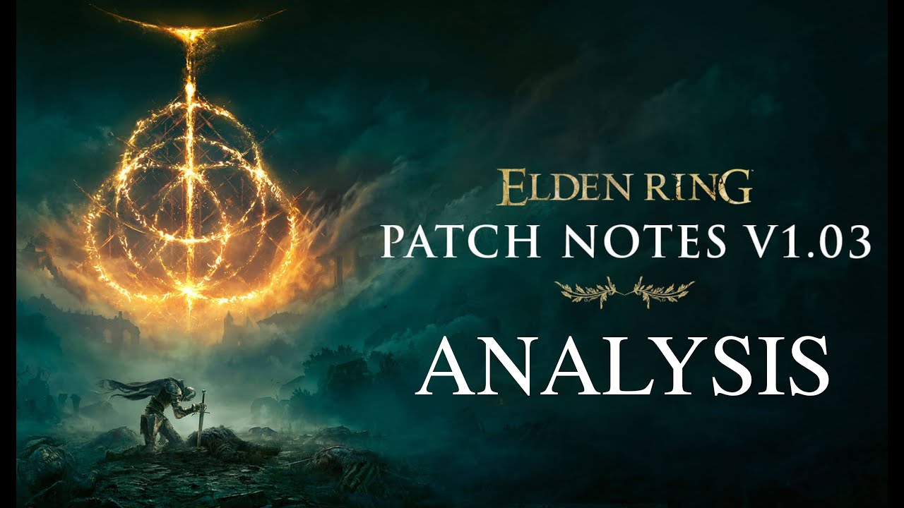 Elden Ring Patch 1.03 ( Moonveil nerf ? Death Bug Fixed, Weapon Balancing )