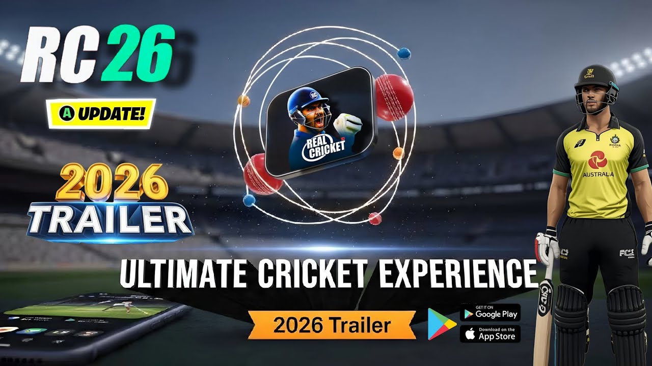 Real Cricket 2026 Mega Update Trailer 😍 | New Features Gameplay & Graphics