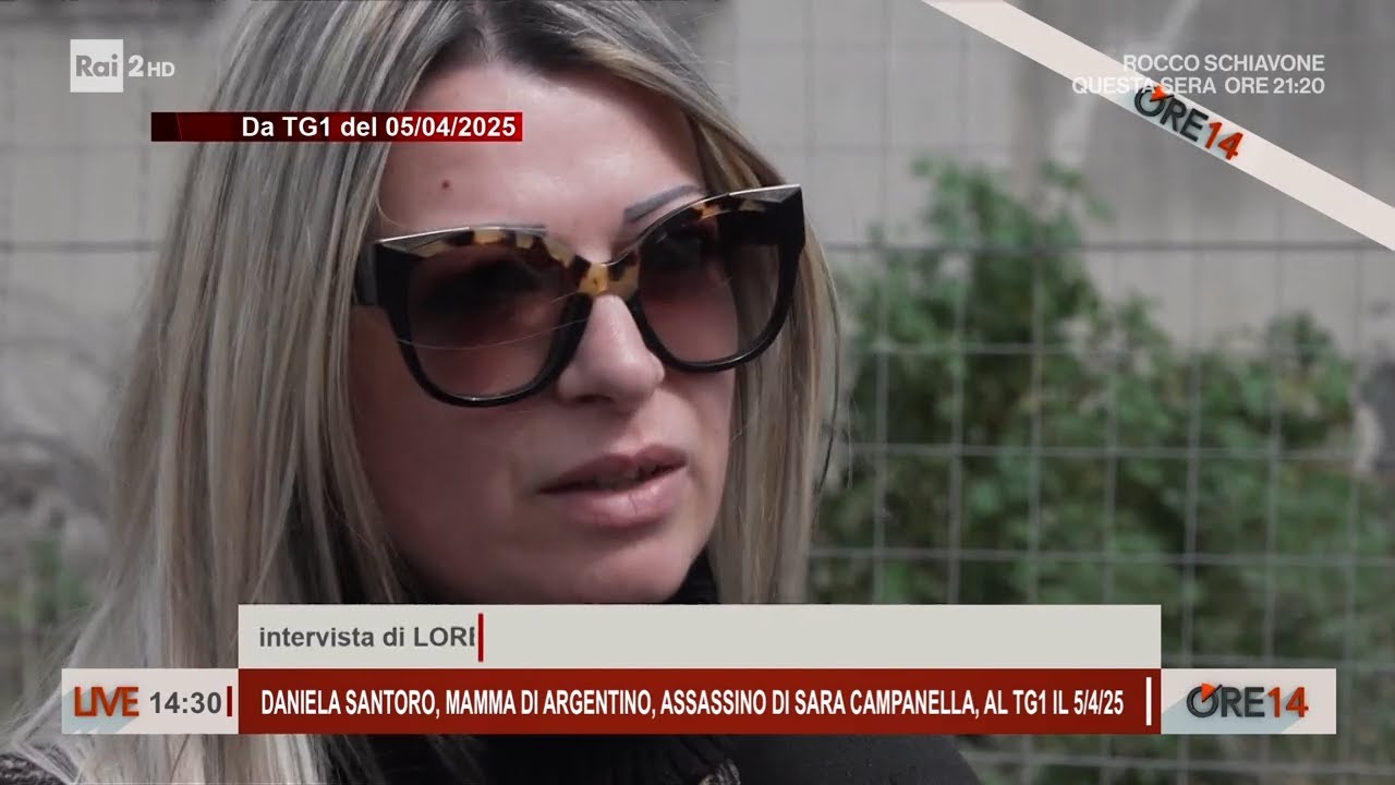 Sara Campanella, le parole della mamma di Stefano Argentino al Tg1 - Ore 14 del 10/09/2025