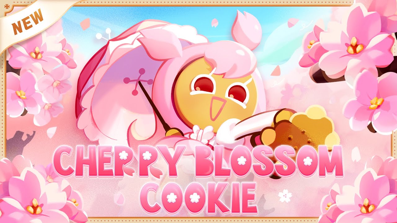 Spring Is in the Air 🌸 Cherry Blossom Cookie has arrived! 💕
