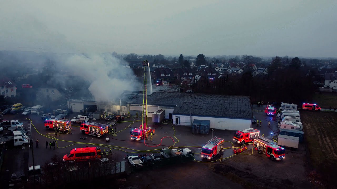 Großbrand in Rellingen (März 2022)