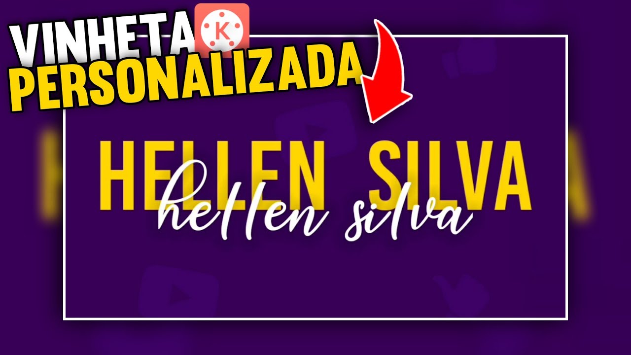 COMO FAZER INTRO PERSONALIZADA PARA V&Iacute;DEOS PELO CELULAR NO KINEMASTER