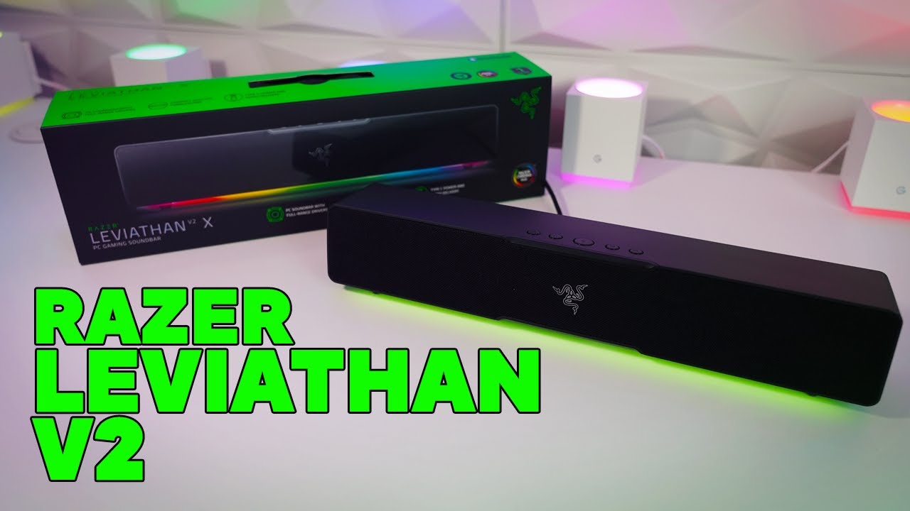 Распаковка и впечатления от звуковой панели Razer Leviathan V2 X