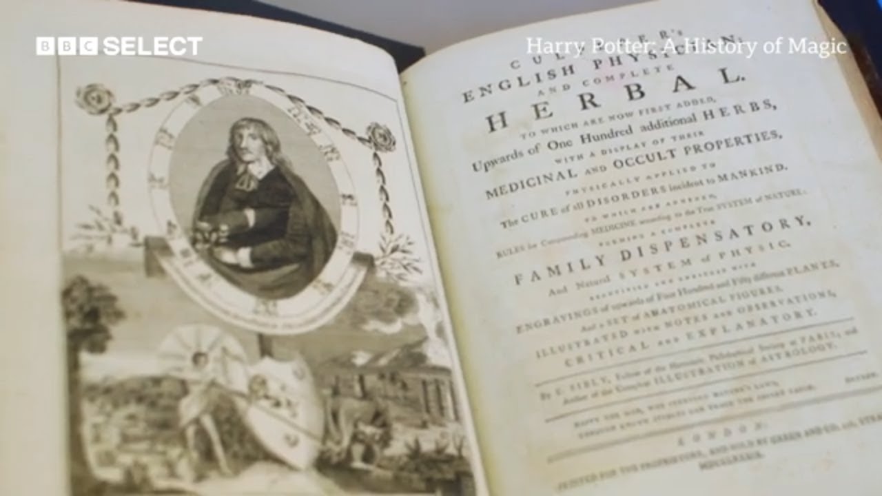 Culpepper: J K Rowling's Herbal Inspiration | Harry Potter: A History Of Magic | BBC Select