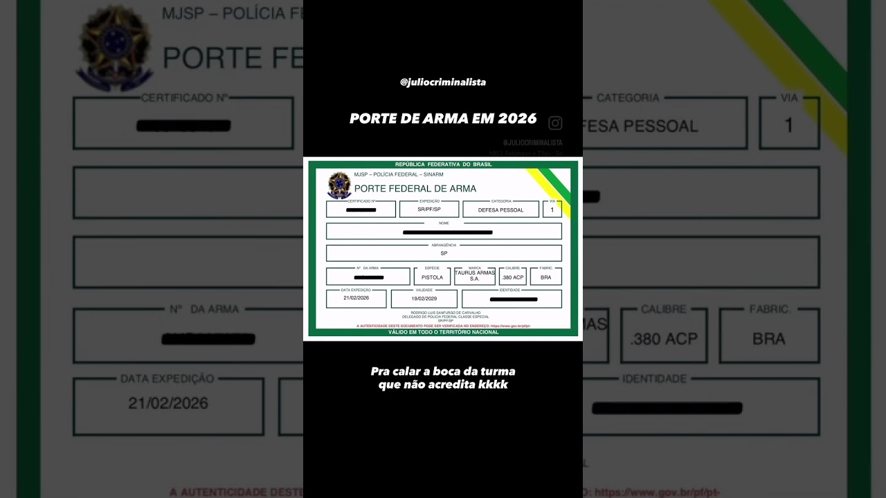 Porte federal 2026