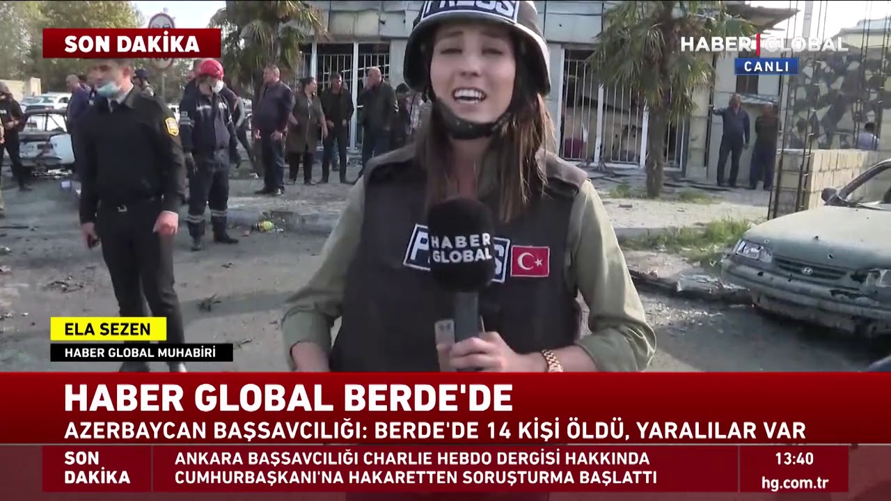 Berde'ye Ermenistan'dan Hain Saldırı! Haber Global Berde'yi Görüntüledi