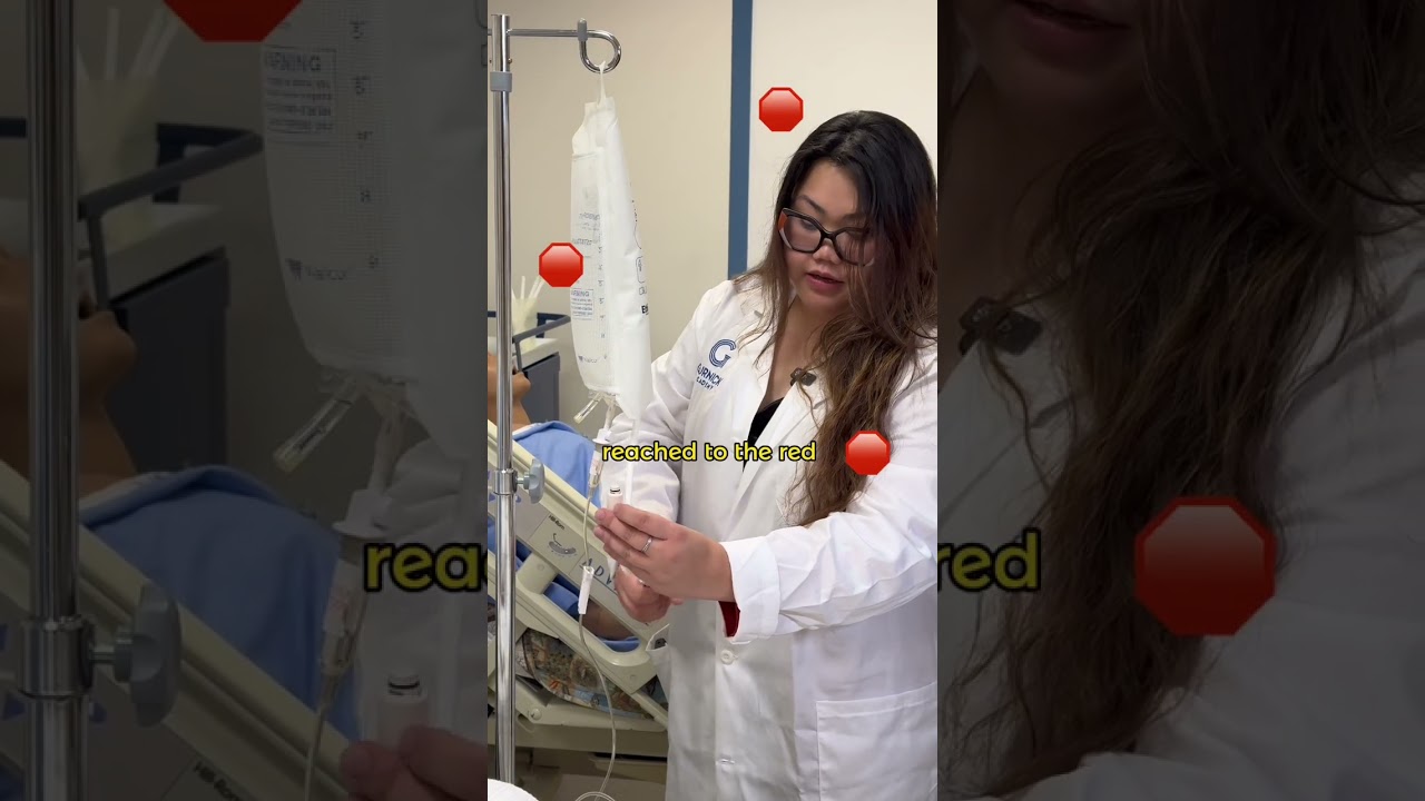 Speed up your infusion: Master the IV pressure bag in urgent scenarios. #HealthcareTips #HowTo