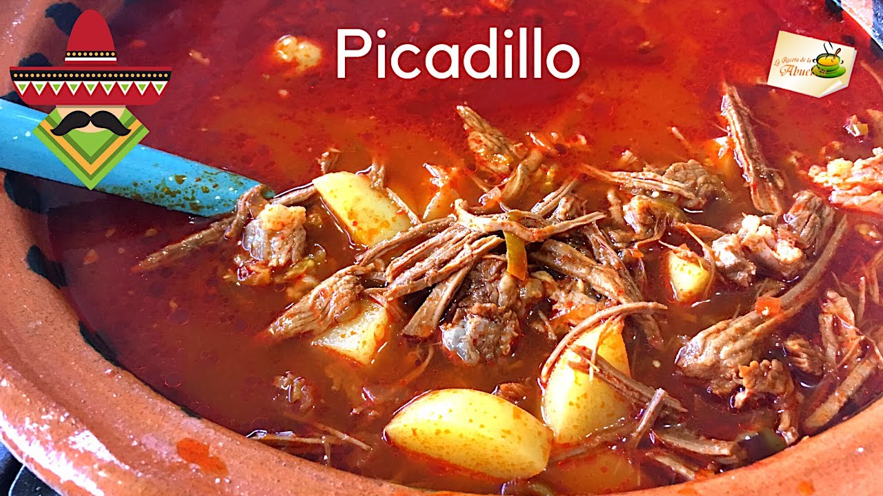 Picadillo de rancho receta para chuparse los dedos