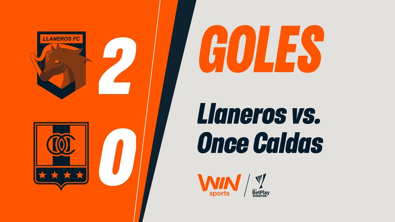 Llaneros vs. Once Caldas (goles) | Liga Betplay Dimayor 2025-2 | Fecha 16