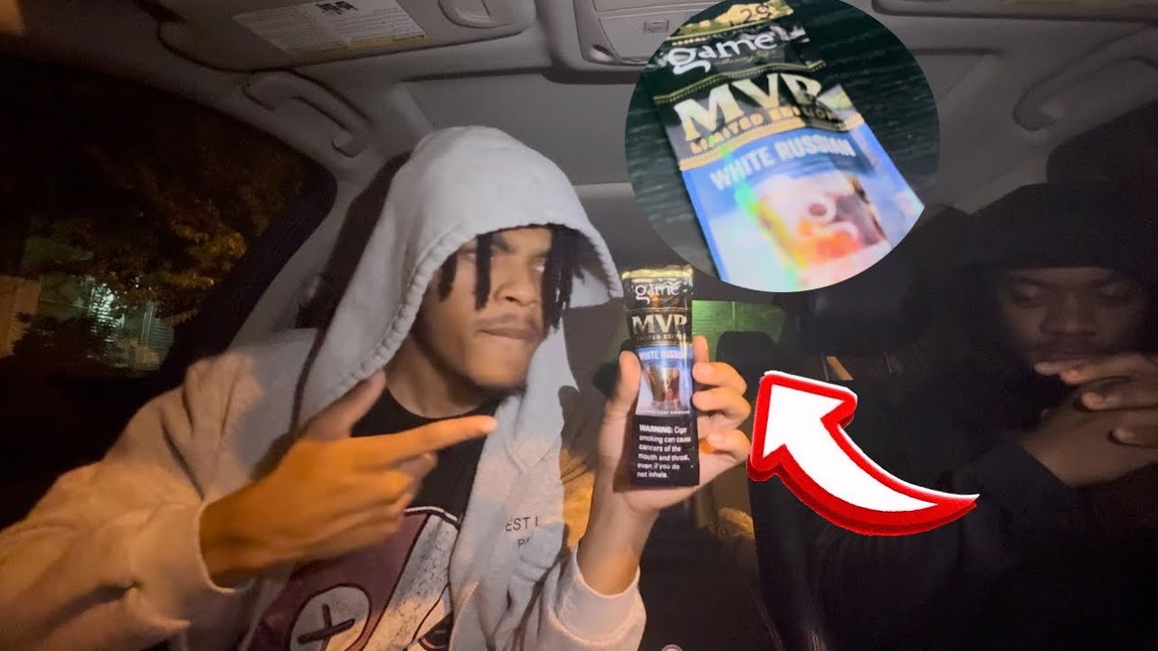 LIMITED EDITION WHITE RUSSIAN GAME BLUNT WRAP REVIEW 😳 IS THIS THE NEW BACKWOOD ?!
