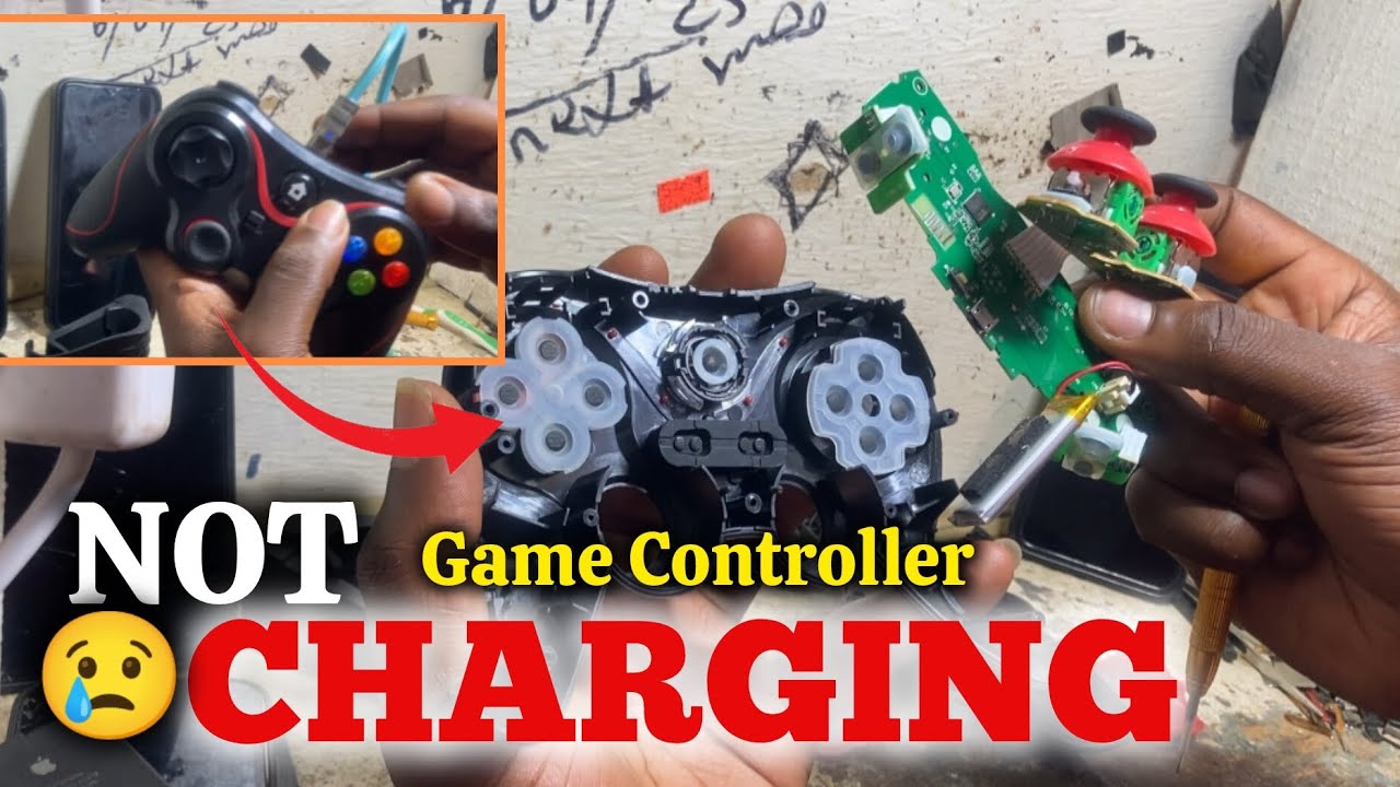 Gamepad Broken Down 😞 || Tried To Fix It But.... 😭