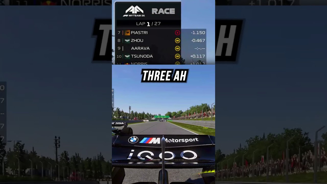 HUGE Mid-Race Near Miss CRASH At Parabolica!