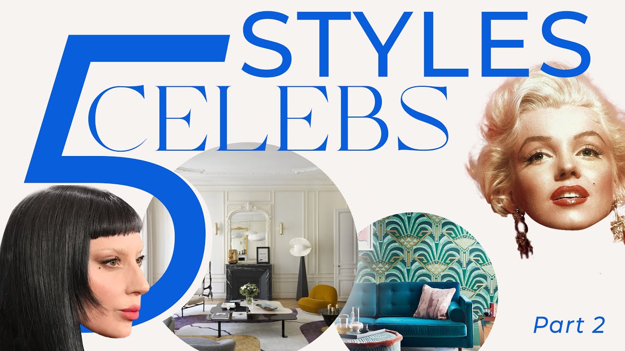 FAMOUS People as INTERIORS: Glam & Elegant 💎