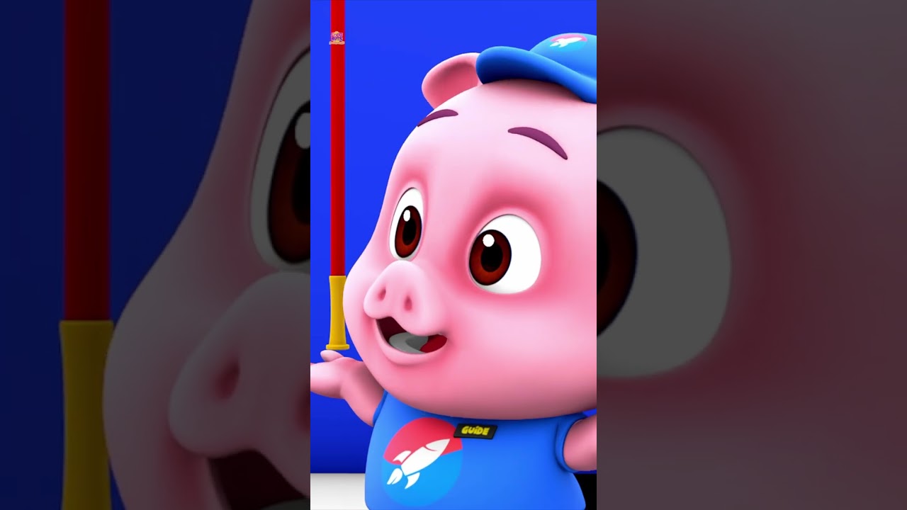 Viagem Espacial V&iacute;deo Divertido #Shorts #Kids #funny #video #Cartoon