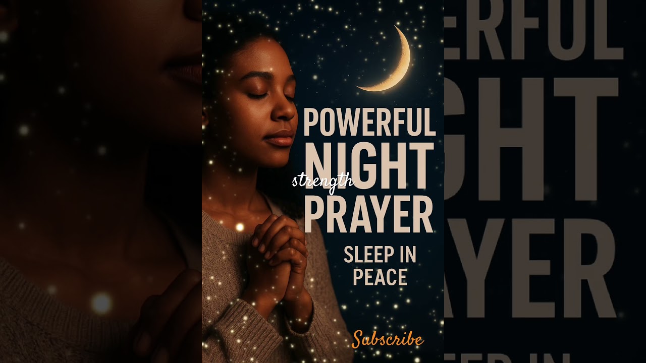 POWERFUL NIGHT PRAYER 🌙 | Sleep in Peace Under God’s Protection