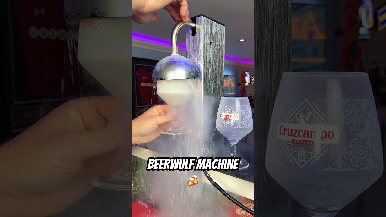 Unboxing and setting up my new beer draught & glass froster #unboxing #glassfroster #gadgets
