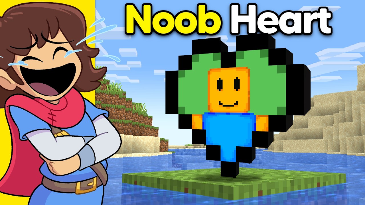 Minecraft But There's ROBLOX Hearts