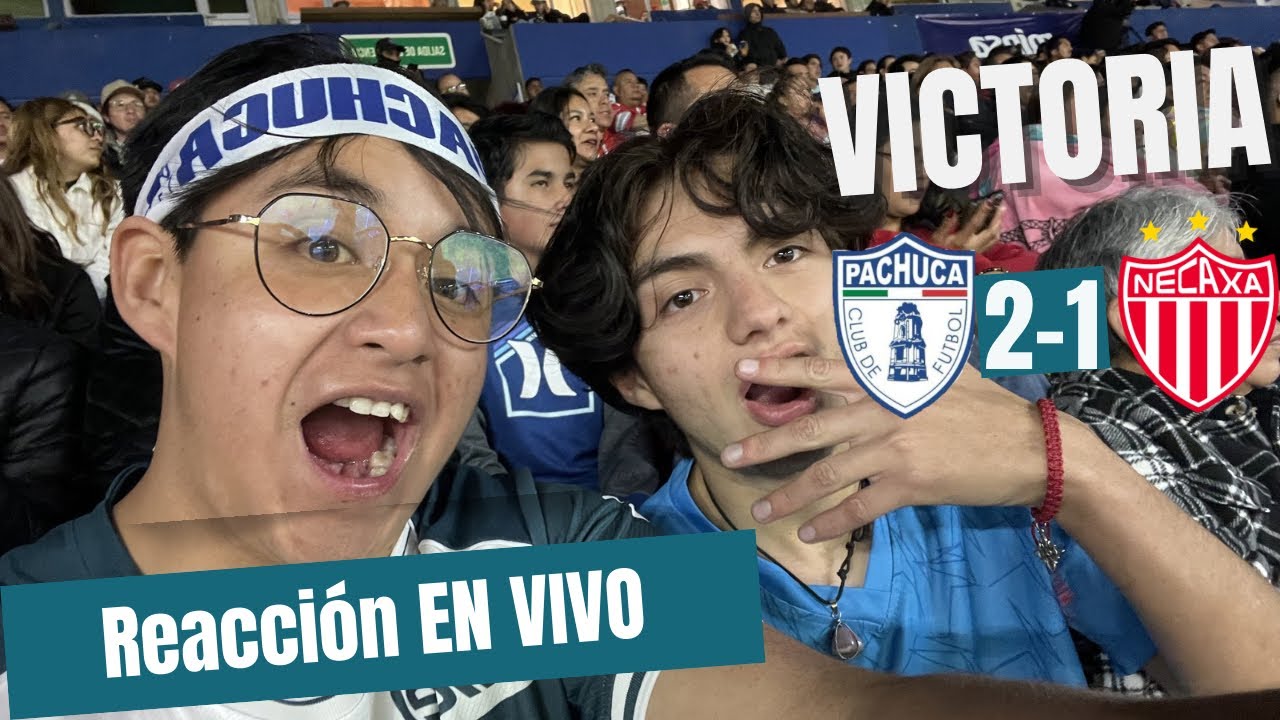 PACHUCA LE GANA A NECAXA!!! Desde el Estadio Hidalgo!!!💙🤍 jornada 9 LigaMx