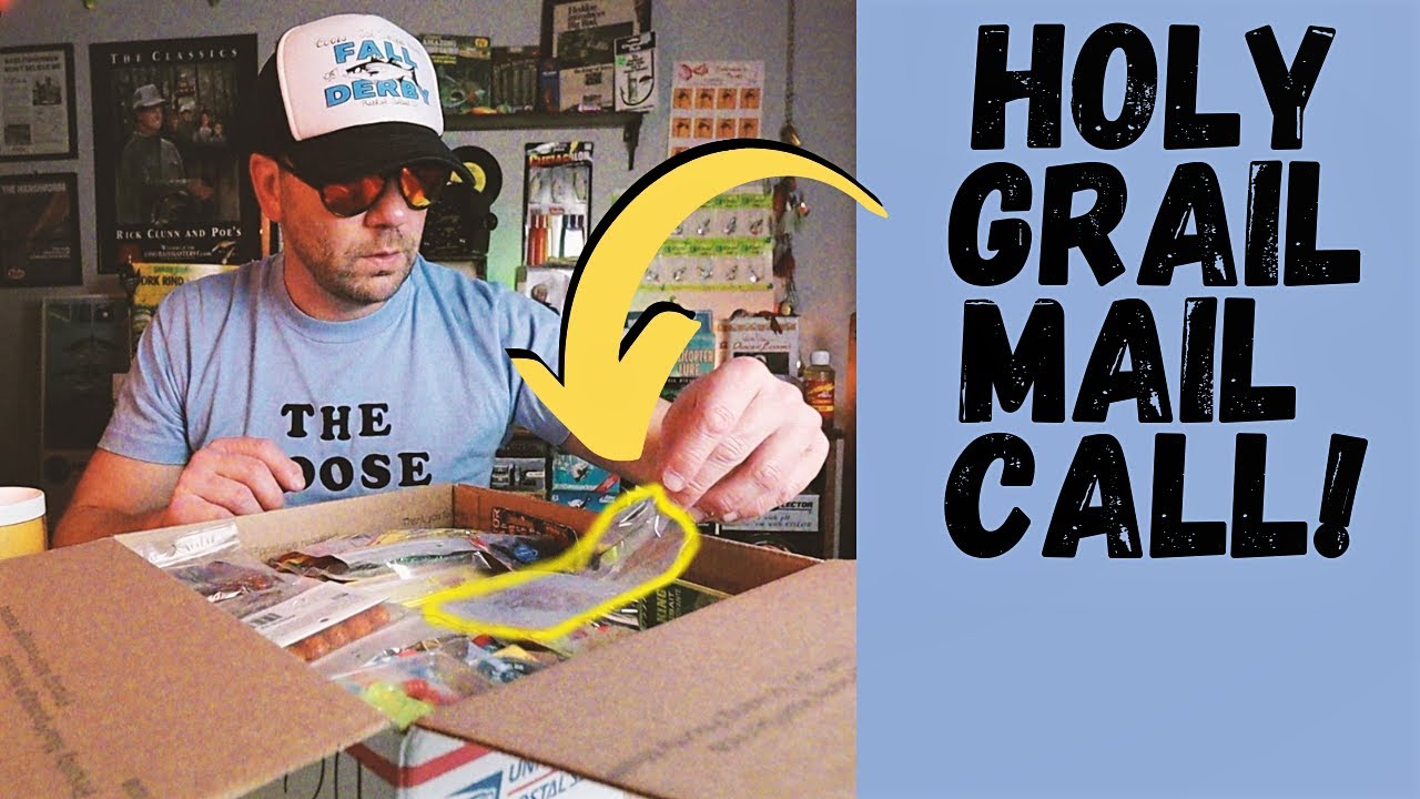 Angler receives a box of VINTAGE LURES and is SHOCKED by what's inside...