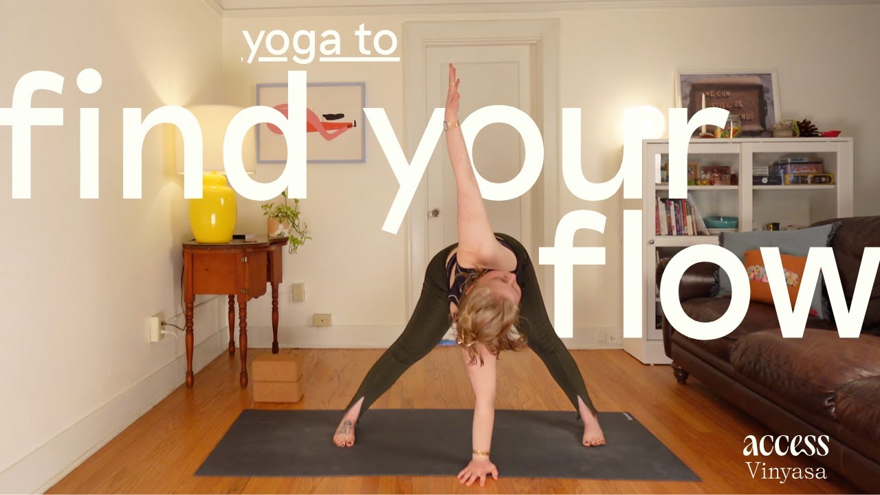 1-hour Vinyasa Class | Go With the Flow