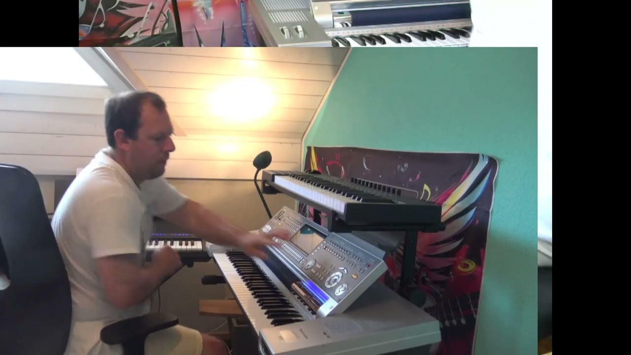 Schneewalzer mit Yamaha PSR SX 700 und Technics sx-KN7000