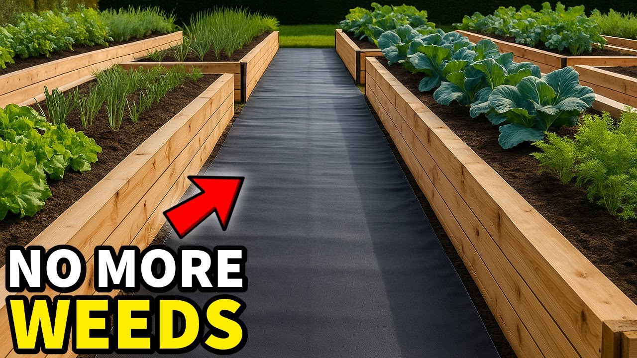 Eliminate ALL Garden Weeds FOREVER, Cheap and Easy!
