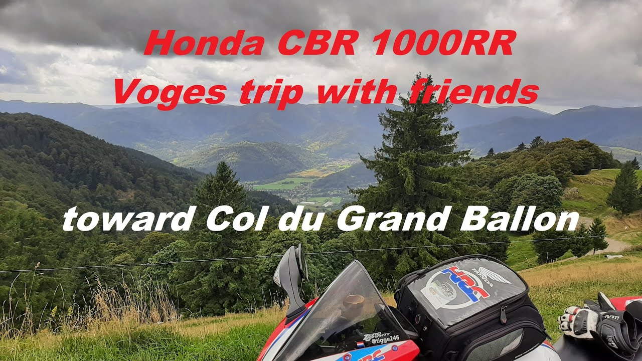 Honda CBR 1000RR, Col du Grand Ballon up (France)
