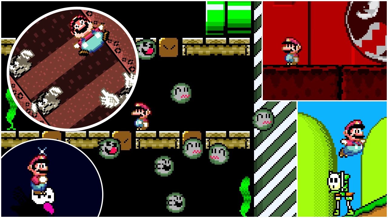 Mario - Unknown Gate | Scary Super Mario World ROM Hack?