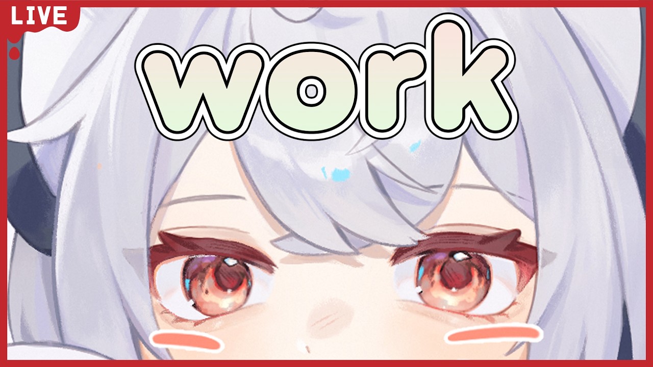 【工作台】我工作！∥ 白音アヤ × 白音絢夜 ∣