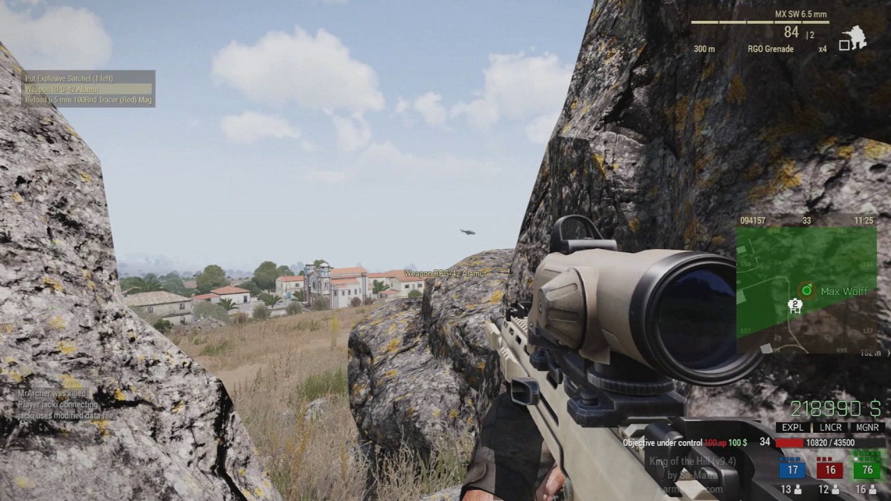 Curtas de jogadinhas legais (Arma 3)