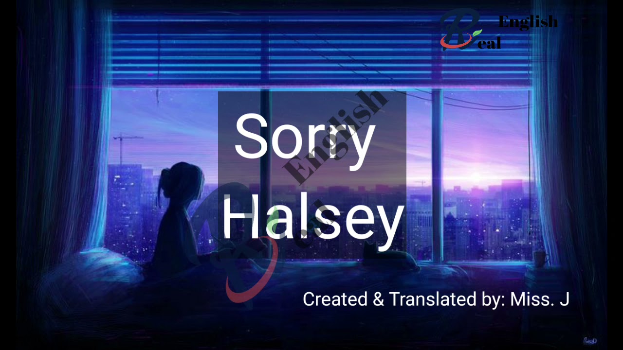 Sorry lyric - Halsey | ترجمه فارسی آهنگ