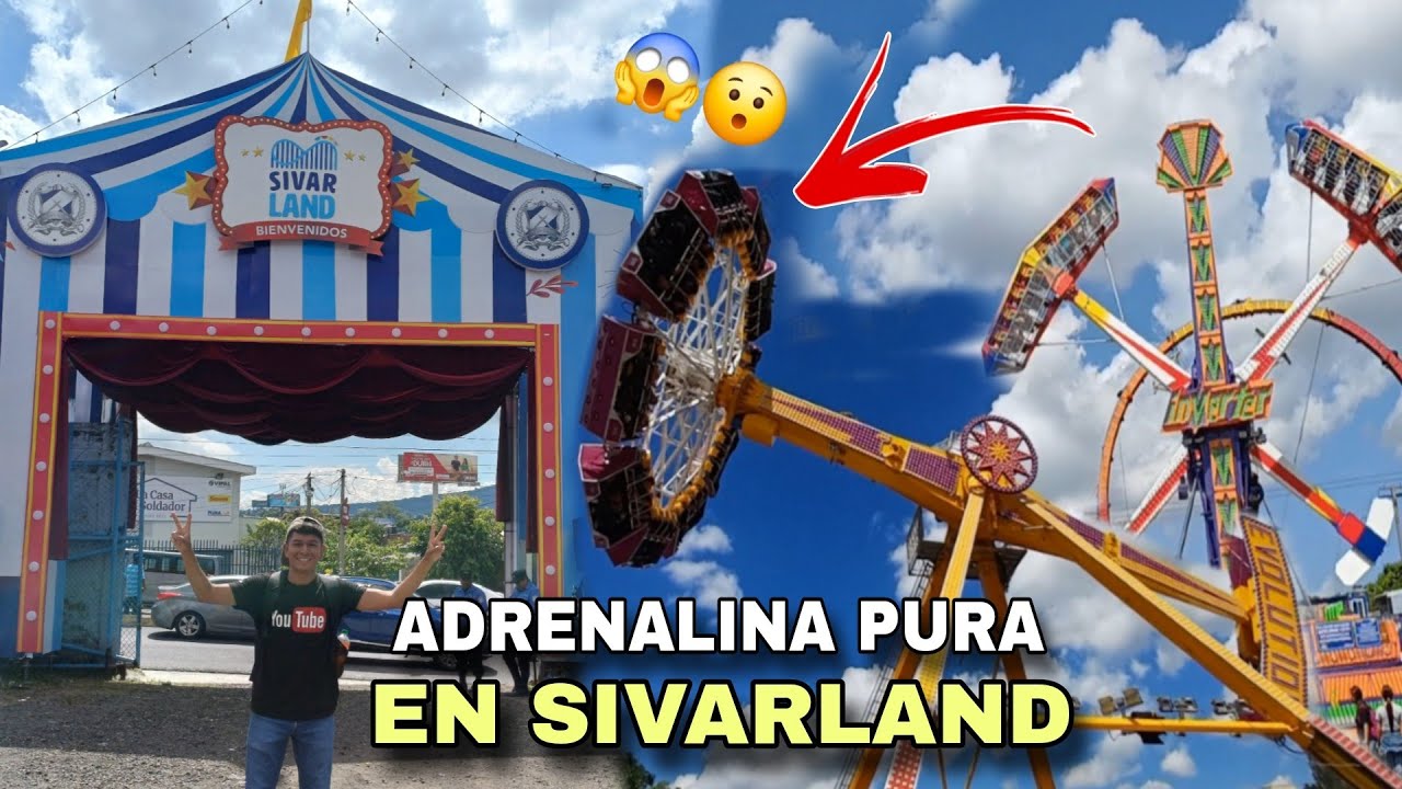 🎪Así disfrutan LOS SALVADOREÑOS las FIESTAS AGOSTINAS en SIVARLAND 2024 🇸🇻🎡🎠 ¡Lleno Total!😱