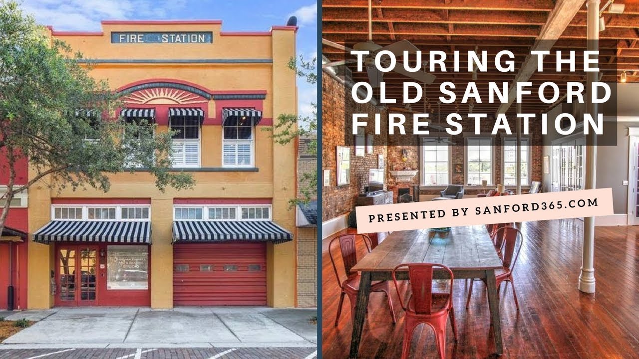 Touring the Old Fire Station in Sanford FL