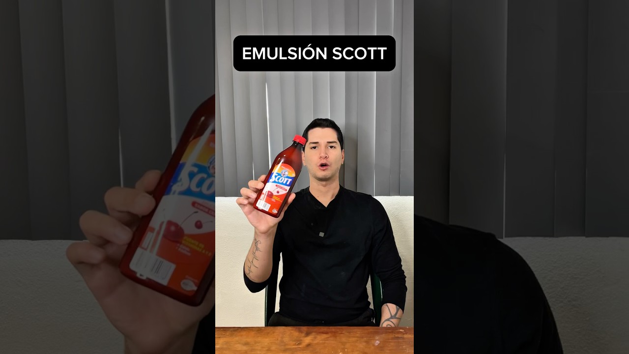 EMULSI&Oacute;N SCOTT #crisdivergir #crisdivergir