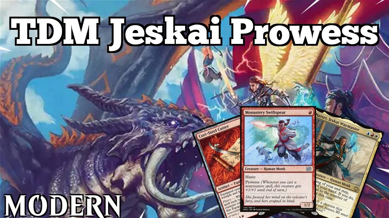 Very Versatile MONK AGGRO | TDM Jeskai Prowess | Modern | MTGO
