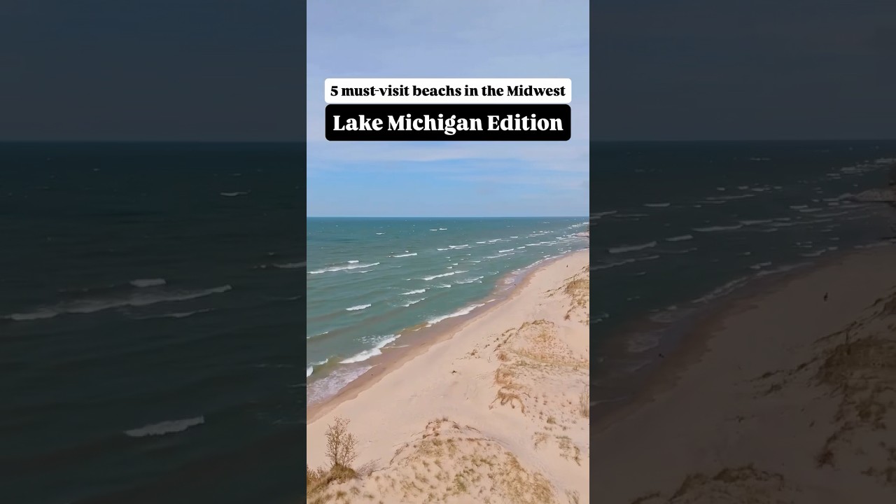 5 Must-Visit Lake Michigan Beach Getaways #shorts #beach #midwesttravel