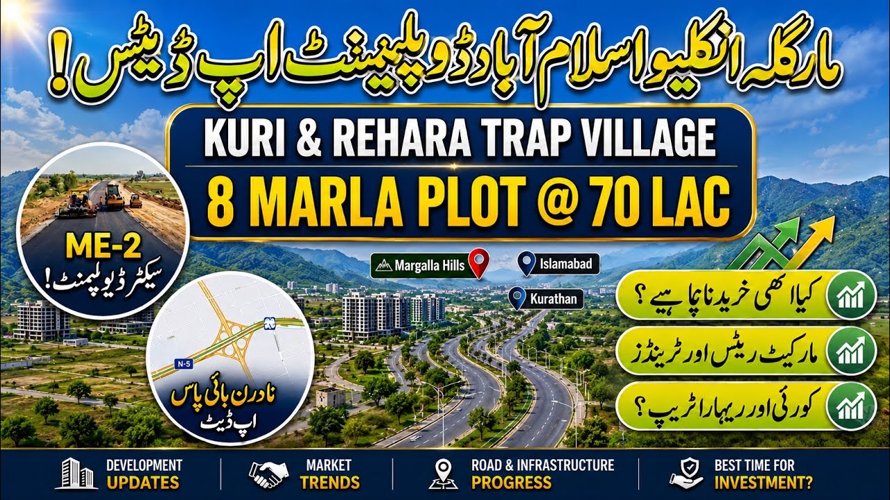 Dha Margalla Enclave Islamabad Ki Sab Se Bari Update | Kuri & Rehara Trap Village Ka Latest Status