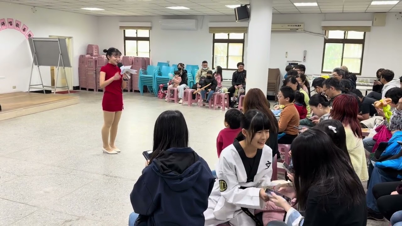 林口在地社區新春摸彩活動主持