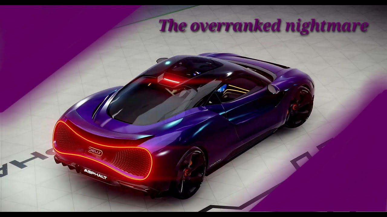 THE OVERRANKED NIGHTMARE!- Asphalt Legends-Deus Vayanne