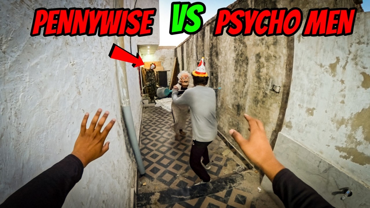 Pennywise Vs Psycho Men | Horror Pov | Horror Story | The Horror Unique