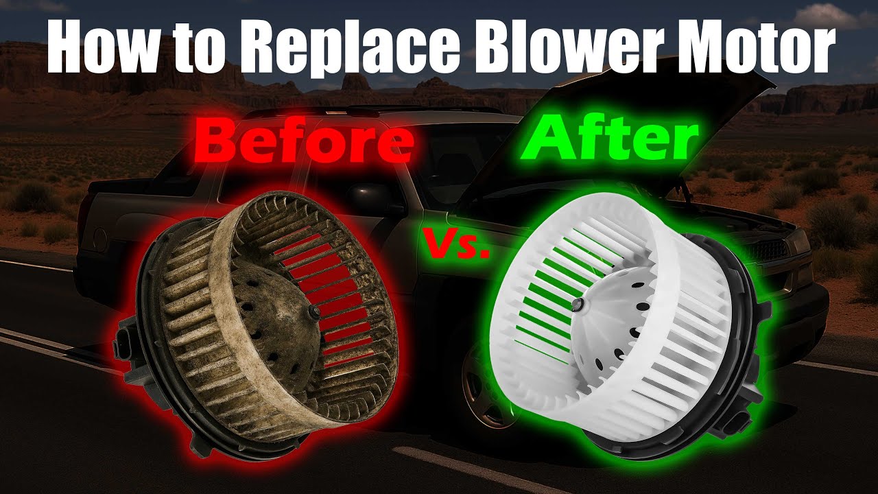 How to Replace Blower Motor 2000-2007 Avalanche, Tahoe, Suburban, Silverado, Yukon and Sierra