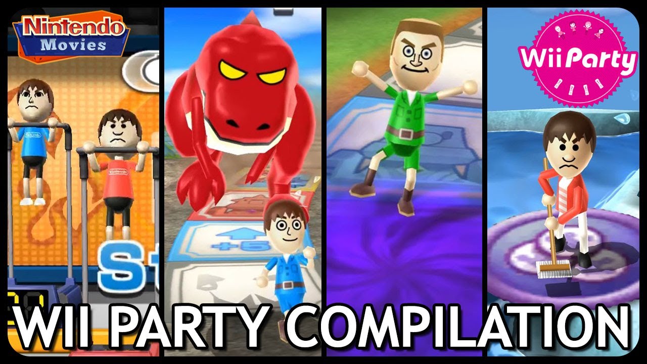 Wii Party: All Party Games Compilation (Board Game Island, Globe Trot, Swap Meet, Spin-Off & Bingo)